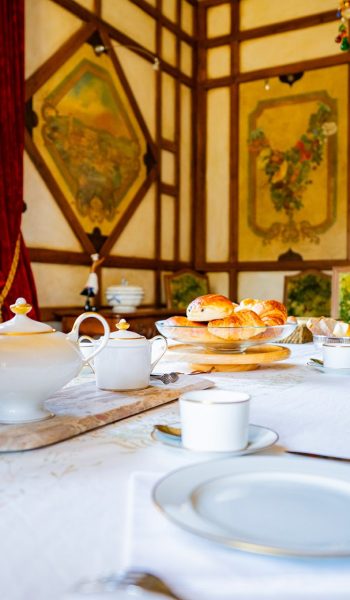 Petit déjeuner au Château de Bissieux à Châtillon-sur-Chalaronne
