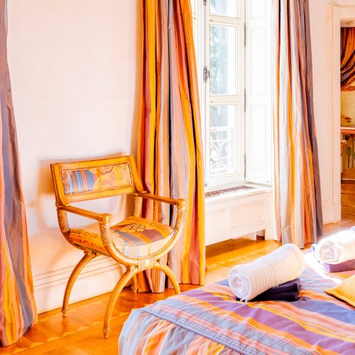 Chambre Jean-Francois Champollion, Château de Bissieux à Châtillon-sur-Chalaronne