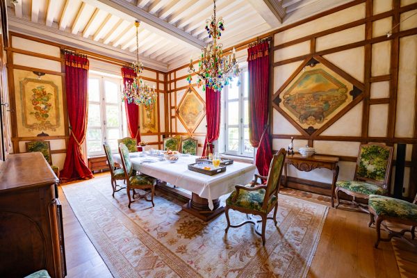 Petit déjeuner au Château de Bissieux à Châtillon-sur-Chalaronne