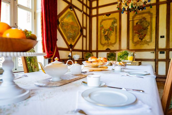 Petit déjeuner au Château de Bissieux à Châtillon-sur-Chalaronne